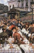 James Tissot The painters and their Waves Sweden oil painting artist